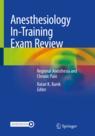 Front cover of Anesthesiology In-Training Exam Review