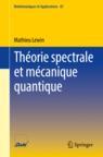 Front cover of Théorie spectrale et mécanique quantique