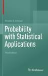 Front cover of Probability with Statistical Applications