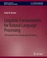 Front cover of Linguistic Fundamentals for Natural Language Processing