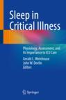 Front cover of Sleep in Critical Illness