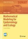 Front cover of Mathematical Modeling for Epidemiology and Ecology