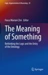 Front cover of The Meaning of Something