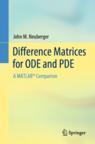 Front cover of Difference Matrices for ODE and PDE