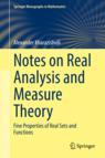 Front cover of Notes on Real Analysis and Measure Theory