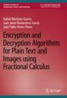 Front cover of Encryption and Decryption Algorithms for Plain Text and Images using Fractional Calculus