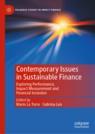 Front cover of Contemporary Issues in Sustainable Finance