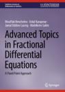 Front cover of Advanced Topics in Fractional Differential Equations