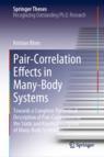 Front cover of Pair-Correlation Effects in Many-Body Systems