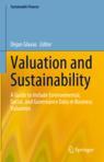 Front cover of Valuation and Sustainability