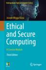 Front cover of Ethical and Secure Computing
