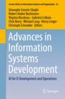 Front cover of Advances in Information Systems Development