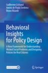 Front cover of Behavioral Insights for Policy Design