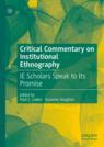 Front cover of Critical Commentary on Institutional Ethnography