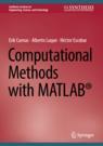 Front cover of Computational Methods with MATLAB®