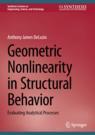 Front cover of Geometric Nonlinearity in Structural Behavior