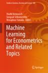 Front cover of Machine Learning for Econometrics and Related Topics