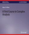 Front cover of A First Course in Complex Analysis