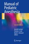 Front cover of Manual of Pediatric Anesthesia