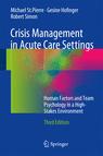 Front cover of Crisis Management in Acute Care Settings