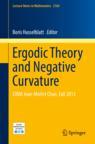 Front cover of Ergodic Theory and Negative Curvature