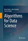 Front cover of Algorithms for Data Science