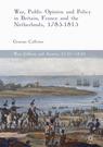 Front cover of War, Public Opinion and Policy in Britain, France and the Netherlands, 1785-1815