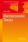 Front cover of Macroeconomic Theory