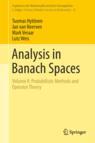Front cover of Analysis in Banach Spaces