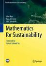 Front cover of Mathematics for Sustainability
