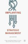 Front cover of Implanting Strategic Management