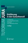 Front cover of Einführung in den Gutachtenstil