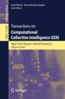 Front cover of Transactions on Computational Collective Intelligence XXXI