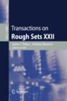 Front cover of Transactions on Rough Sets XXII