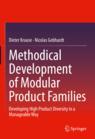 Front cover of Methodical Development of Modular Product Families