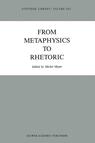 Front cover of From Metaphysics to Rhetoric
