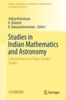 Front cover of Studies in Indian Mathematics and Astronomy