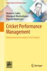 Front cover of Cricket Performance Management