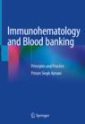 Front cover of Immunohematology and Blood banking
