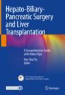 Front cover of Hepato-Biliary-Pancreatic Surgery and Liver Transplantation