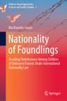Front cover of Nationality of Foundlings