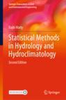 Front cover of Statistical Methods in Hydrology and Hydroclimatology