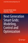 Front cover of Next Generation Smart Grids: Modeling, Control and Optimization
