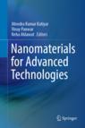 Front cover of Nanomaterials for Advanced Technologies